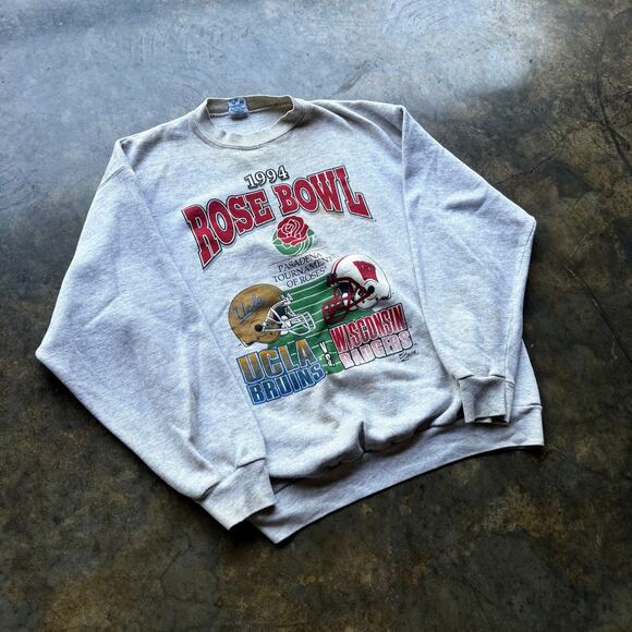 Vintage‎ 90s Salem Rose Bowl Sweatshirt - Picture 2 of 6